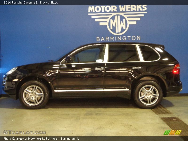 Black / Black 2010 Porsche Cayenne S