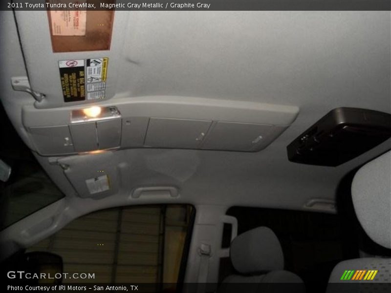 Magnetic Gray Metallic / Graphite Gray 2011 Toyota Tundra CrewMax