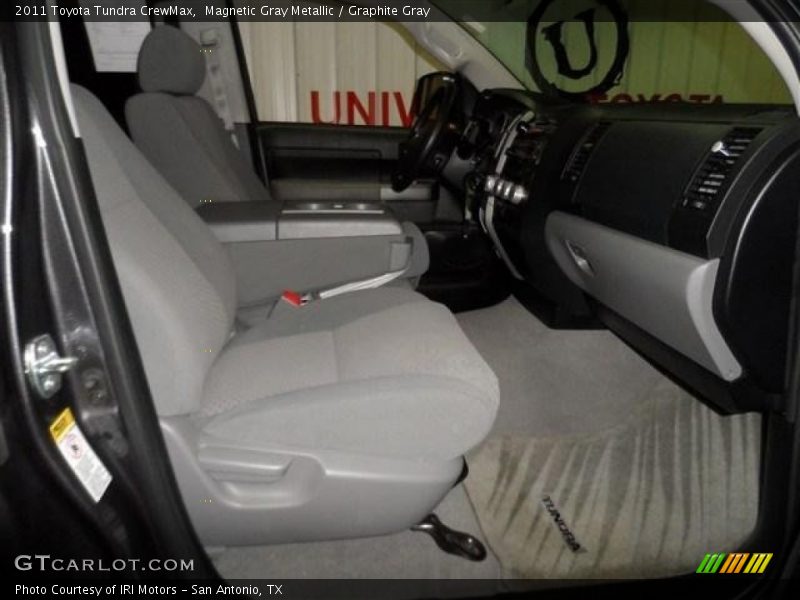 Magnetic Gray Metallic / Graphite Gray 2011 Toyota Tundra CrewMax