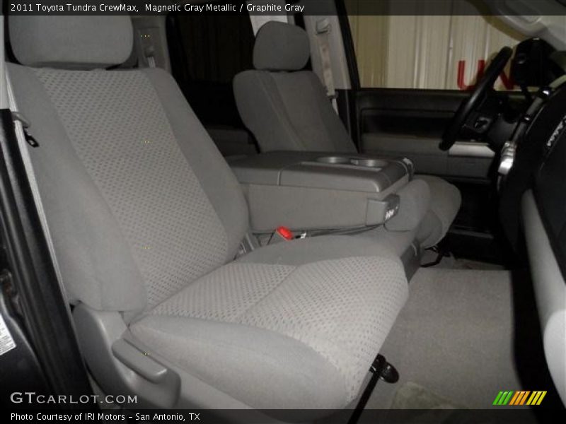 Magnetic Gray Metallic / Graphite Gray 2011 Toyota Tundra CrewMax