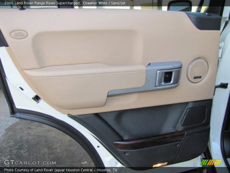 Chawton White / Sand/Jet 2006 Land Rover Range Rover Supercharged