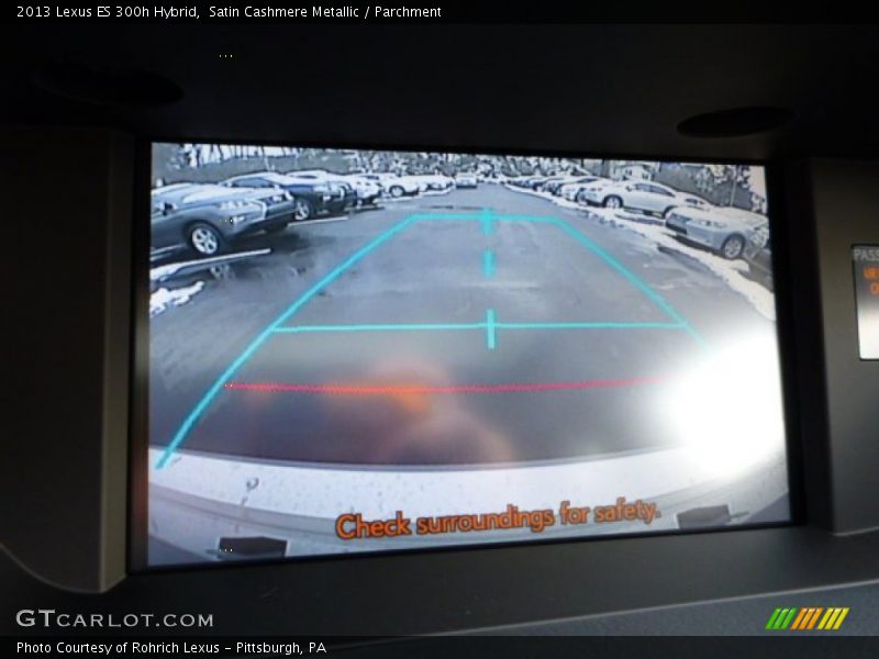 Satin Cashmere Metallic / Parchment 2013 Lexus ES 300h Hybrid