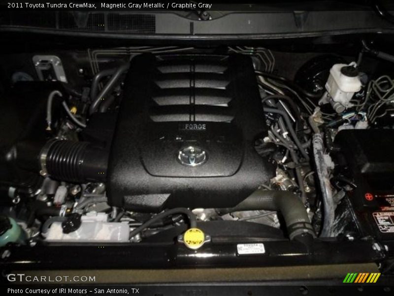 Magnetic Gray Metallic / Graphite Gray 2011 Toyota Tundra CrewMax