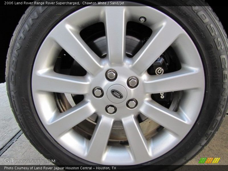 Chawton White / Sand/Jet 2006 Land Rover Range Rover Supercharged