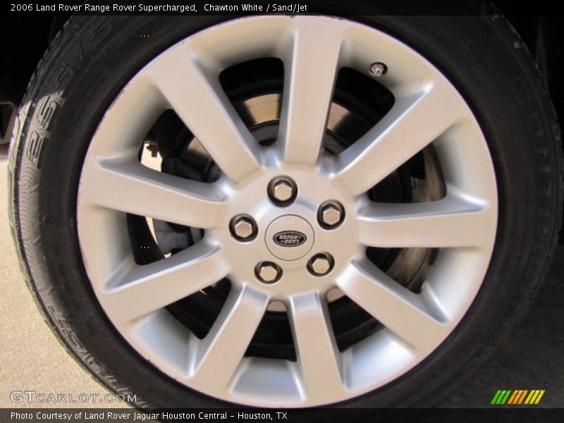 Chawton White / Sand/Jet 2006 Land Rover Range Rover Supercharged