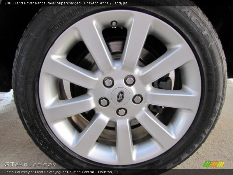 Chawton White / Sand/Jet 2006 Land Rover Range Rover Supercharged