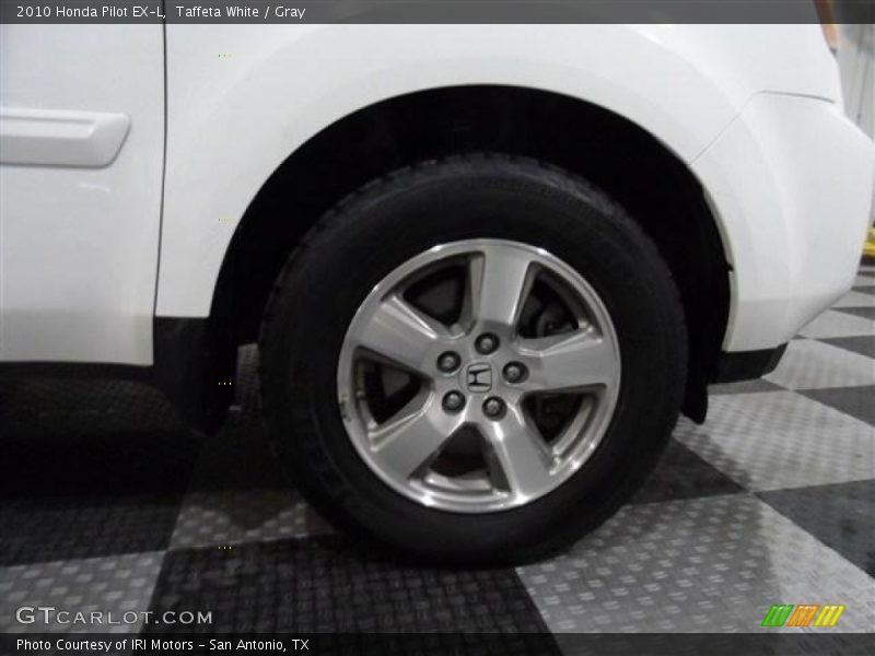 Taffeta White / Gray 2010 Honda Pilot EX-L