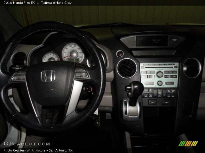 Taffeta White / Gray 2010 Honda Pilot EX-L