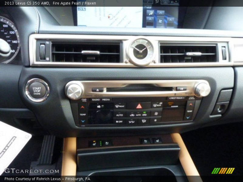 Fire Agate Pearl / Flaxen 2013 Lexus GS 350 AWD
