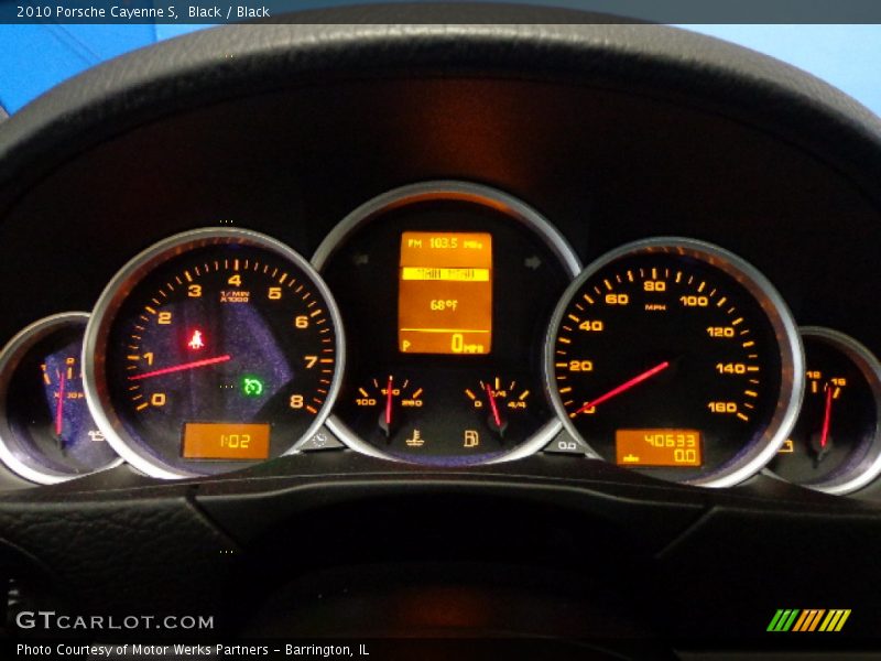 Black / Black 2010 Porsche Cayenne S