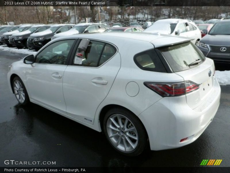 Starfire White Pearl / Caramel 2013 Lexus CT 200h Hybrid