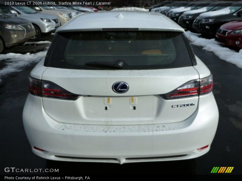 Starfire White Pearl / Caramel 2013 Lexus CT 200h Hybrid