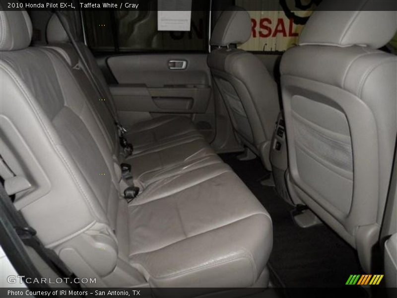Taffeta White / Gray 2010 Honda Pilot EX-L