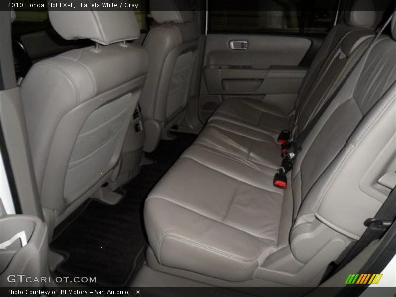 Taffeta White / Gray 2010 Honda Pilot EX-L