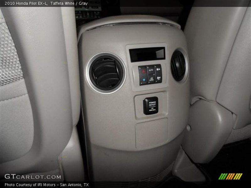 Taffeta White / Gray 2010 Honda Pilot EX-L