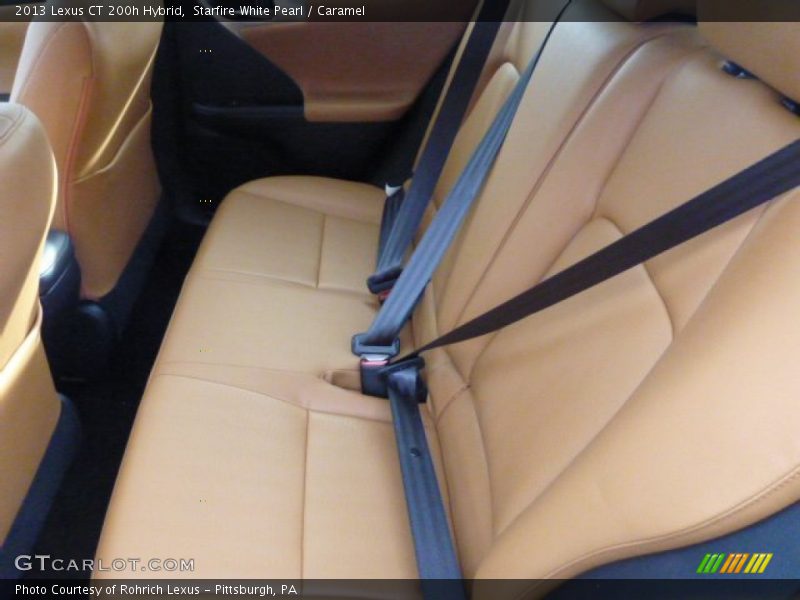 Starfire White Pearl / Caramel 2013 Lexus CT 200h Hybrid