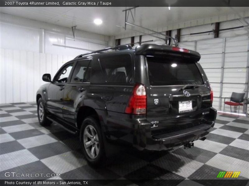 Galactic Gray Mica / Taupe 2007 Toyota 4Runner Limited