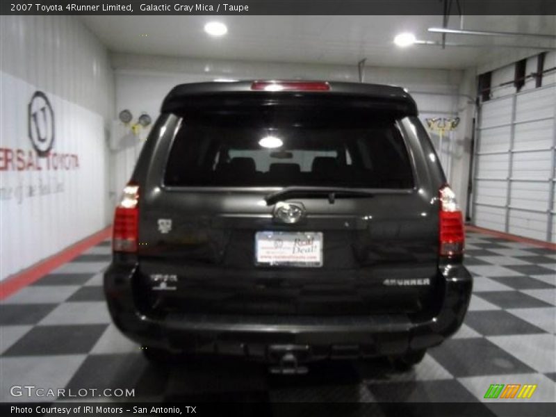 Galactic Gray Mica / Taupe 2007 Toyota 4Runner Limited