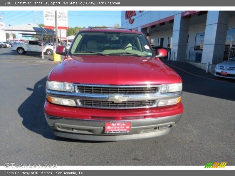 Sport Red Metallic / Gray/Dark Charcoal 2005 Chevrolet Tahoe LT