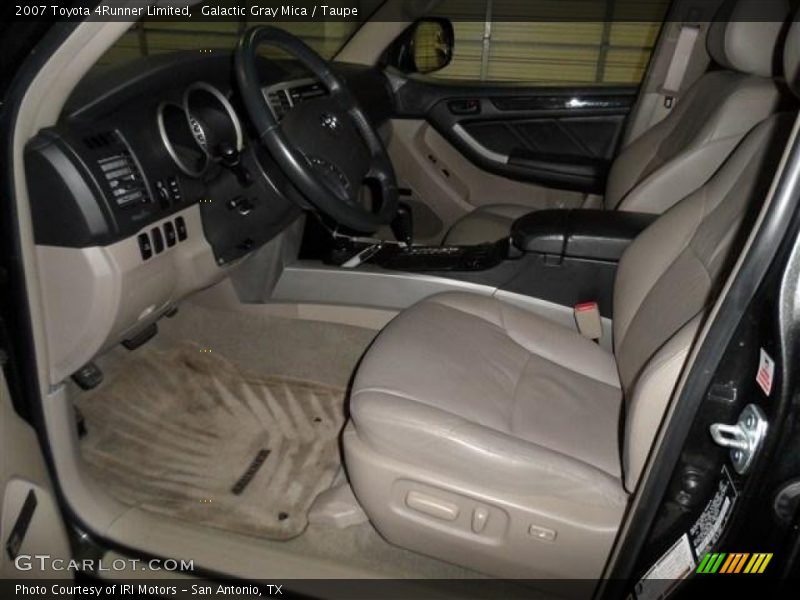 Galactic Gray Mica / Taupe 2007 Toyota 4Runner Limited