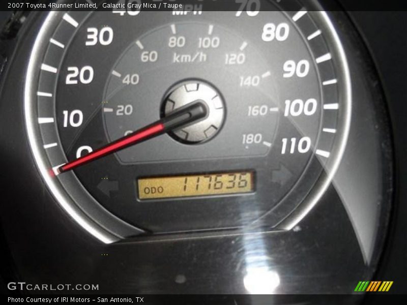 Galactic Gray Mica / Taupe 2007 Toyota 4Runner Limited