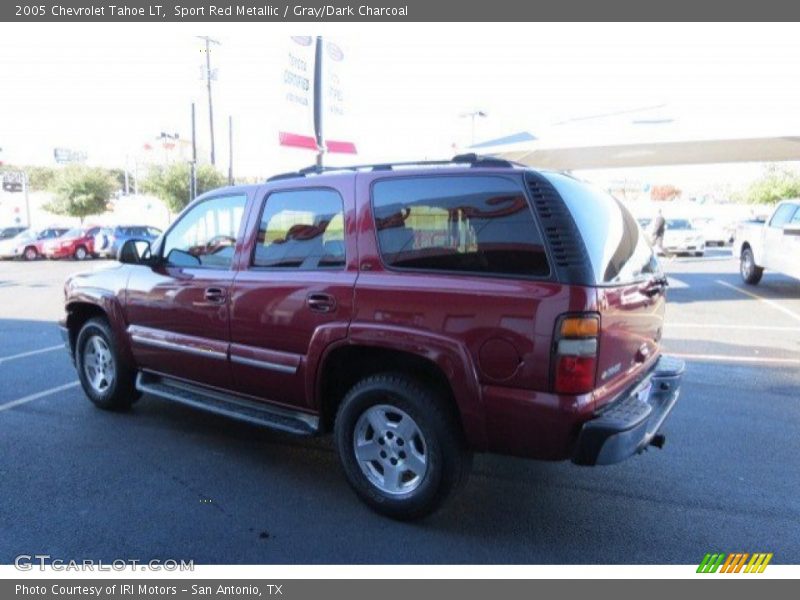 Sport Red Metallic / Gray/Dark Charcoal 2005 Chevrolet Tahoe LT