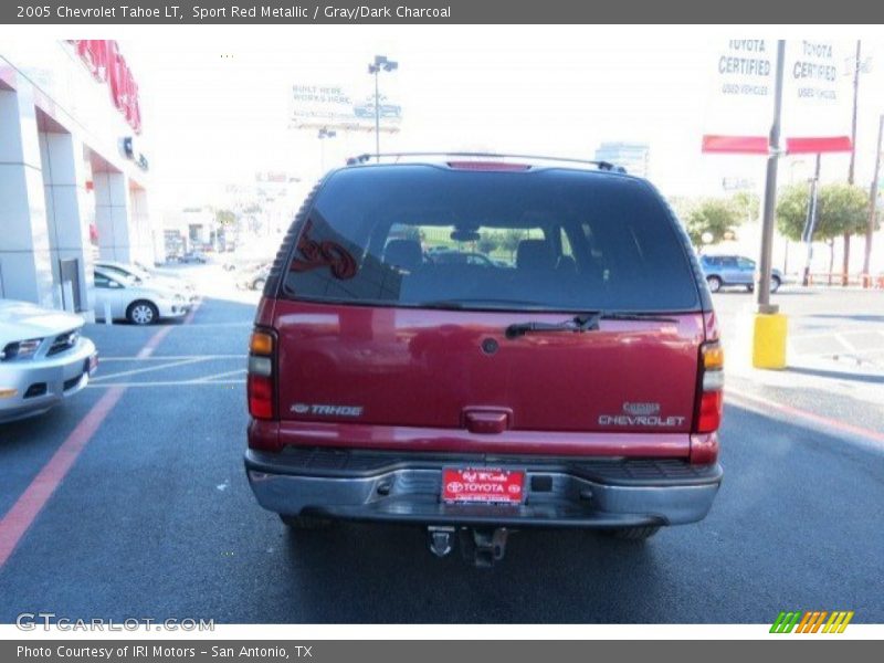 Sport Red Metallic / Gray/Dark Charcoal 2005 Chevrolet Tahoe LT