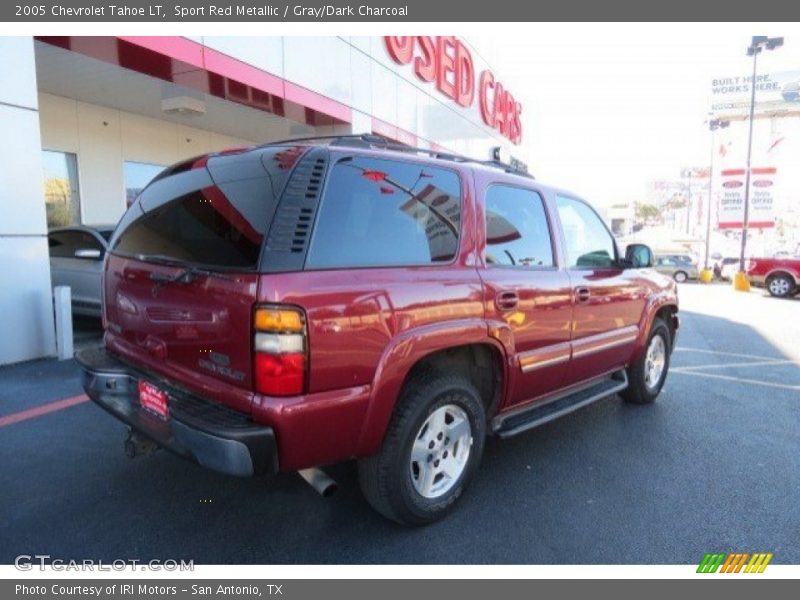 Sport Red Metallic / Gray/Dark Charcoal 2005 Chevrolet Tahoe LT