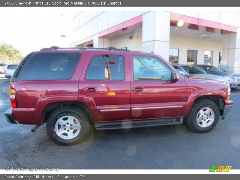 Sport Red Metallic / Gray/Dark Charcoal 2005 Chevrolet Tahoe LT