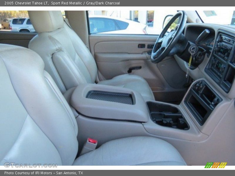 Sport Red Metallic / Gray/Dark Charcoal 2005 Chevrolet Tahoe LT