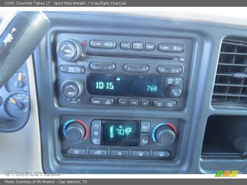 Sport Red Metallic / Gray/Dark Charcoal 2005 Chevrolet Tahoe LT