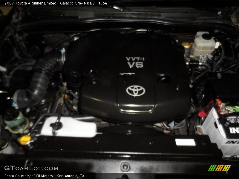 Galactic Gray Mica / Taupe 2007 Toyota 4Runner Limited