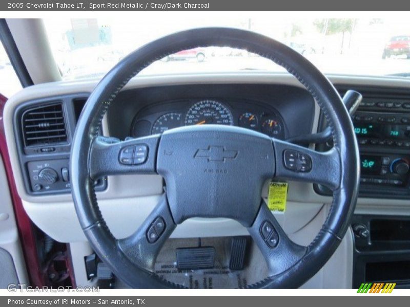 Sport Red Metallic / Gray/Dark Charcoal 2005 Chevrolet Tahoe LT