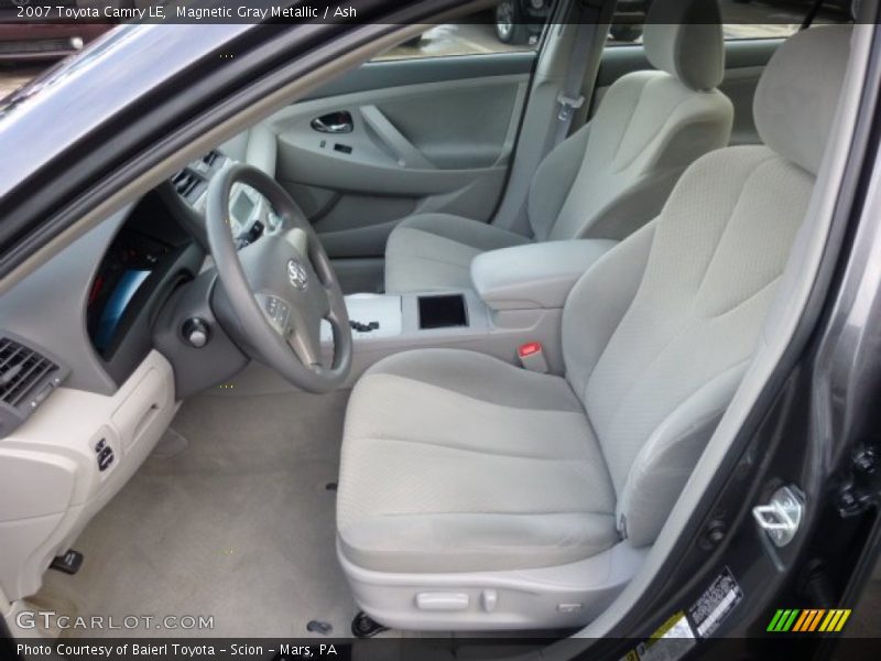 Magnetic Gray Metallic / Ash 2007 Toyota Camry LE