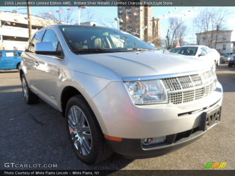 Brilliant Silver Metallic / Limited Charcoal Black/Light Stone 2009 Lincoln MKX Limited Edition AWD
