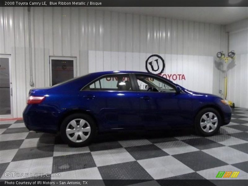 Blue Ribbon Metallic / Bisque 2008 Toyota Camry LE