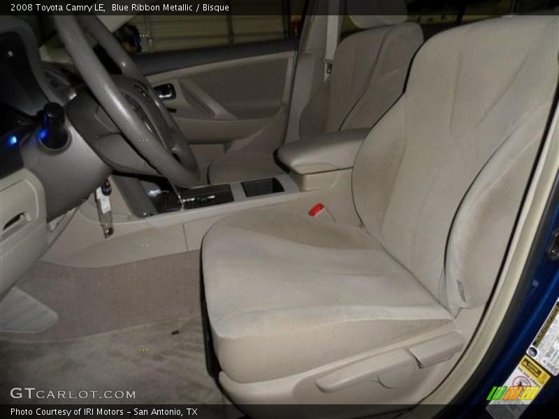 Blue Ribbon Metallic / Bisque 2008 Toyota Camry LE