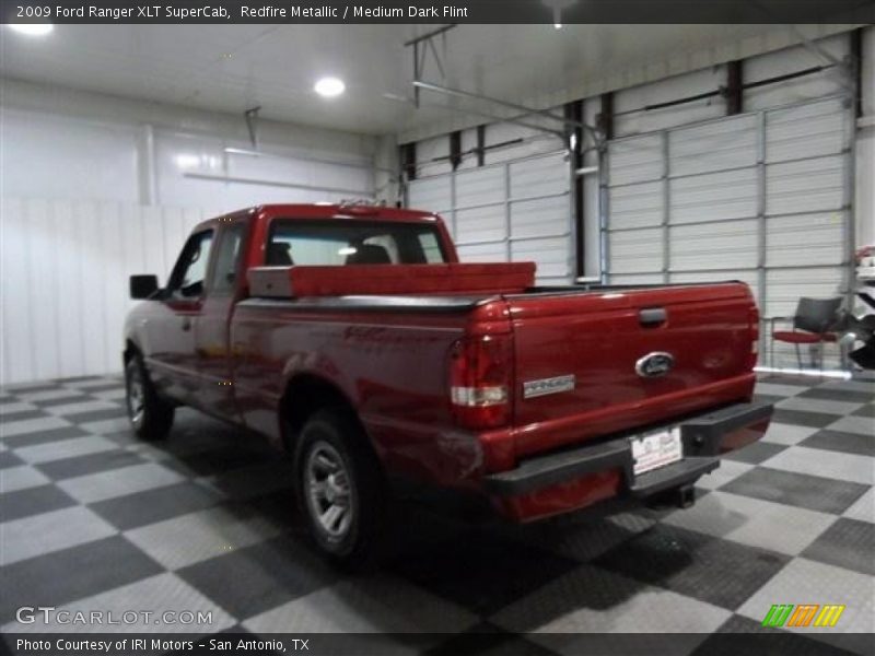 Redfire Metallic / Medium Dark Flint 2009 Ford Ranger XLT SuperCab