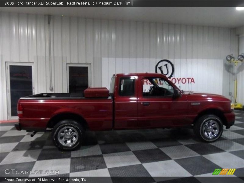 Redfire Metallic / Medium Dark Flint 2009 Ford Ranger XLT SuperCab