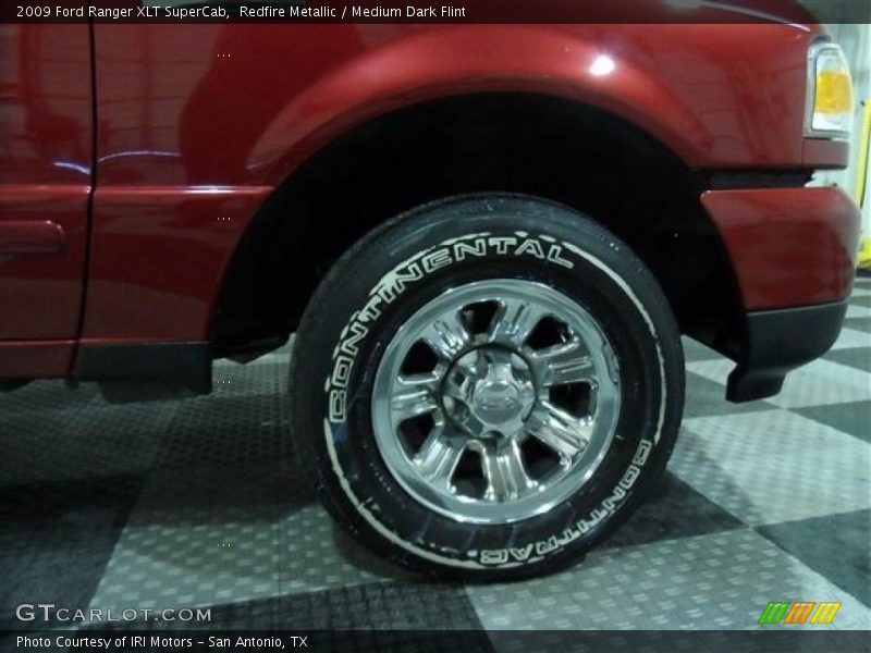 Redfire Metallic / Medium Dark Flint 2009 Ford Ranger XLT SuperCab