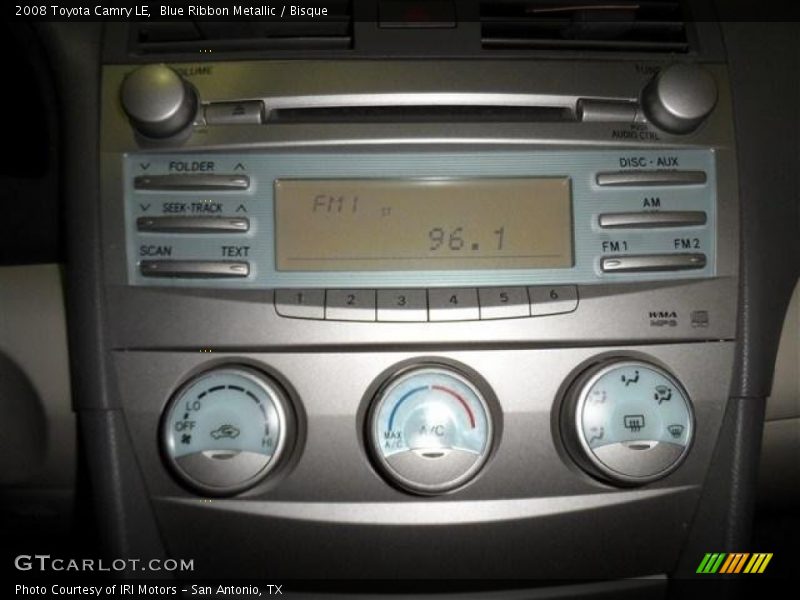 Blue Ribbon Metallic / Bisque 2008 Toyota Camry LE