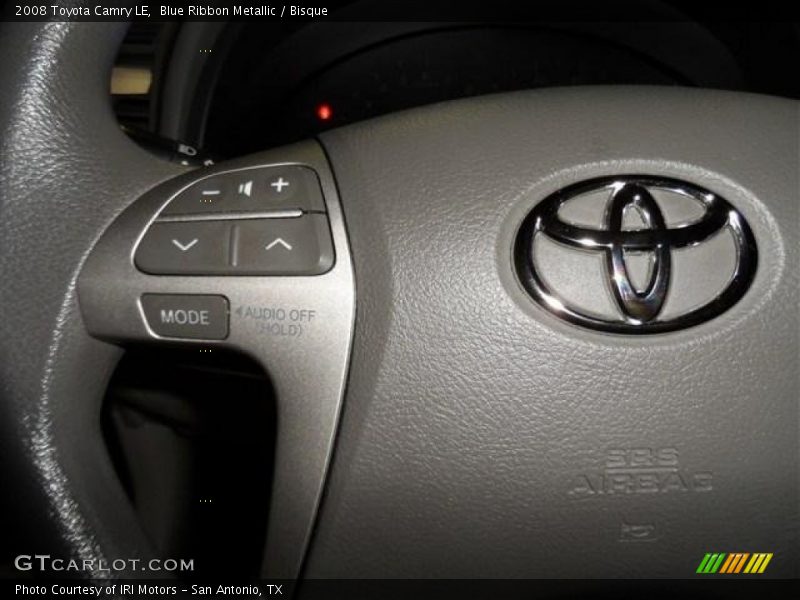 Blue Ribbon Metallic / Bisque 2008 Toyota Camry LE
