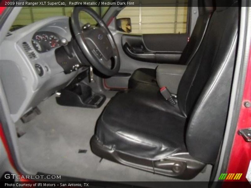 Redfire Metallic / Medium Dark Flint 2009 Ford Ranger XLT SuperCab