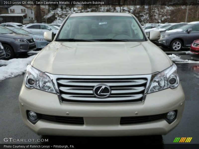 Satin Cashmere Metallic / Ecru/Auburn Bubinga 2013 Lexus GX 460