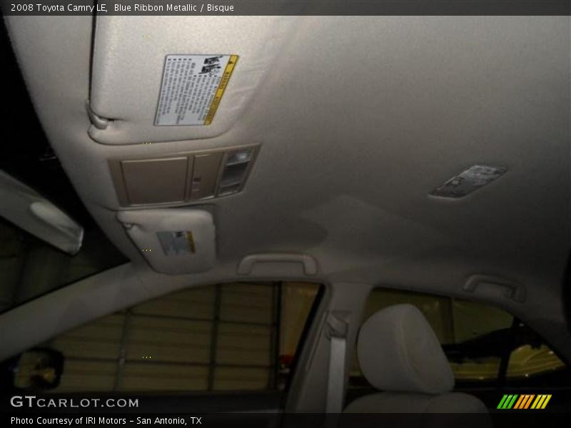 Blue Ribbon Metallic / Bisque 2008 Toyota Camry LE