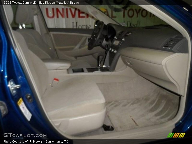 Blue Ribbon Metallic / Bisque 2008 Toyota Camry LE