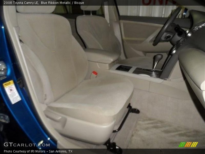Blue Ribbon Metallic / Bisque 2008 Toyota Camry LE