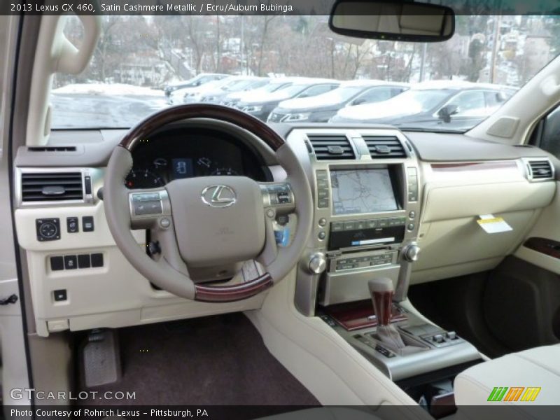 Satin Cashmere Metallic / Ecru/Auburn Bubinga 2013 Lexus GX 460