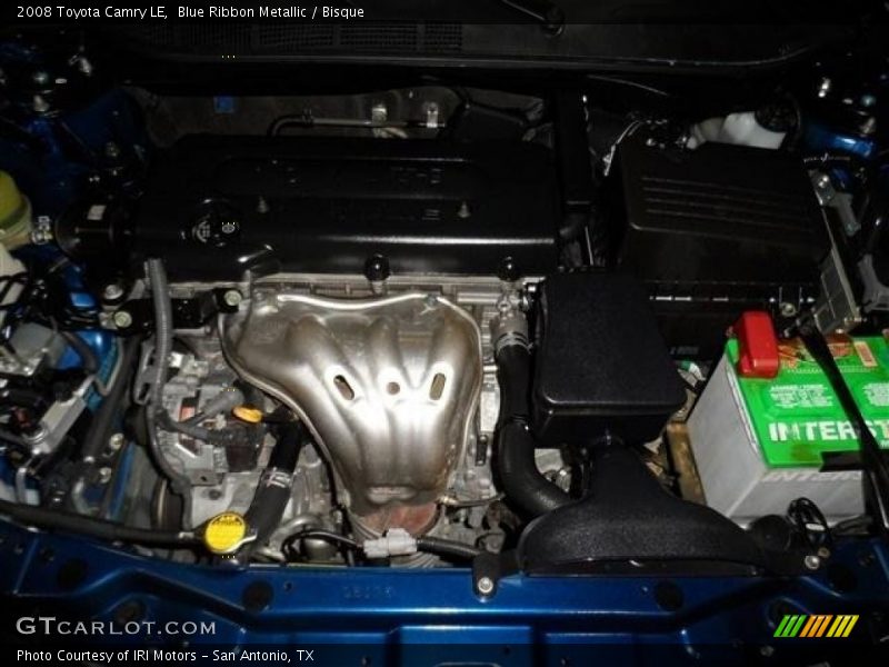 Blue Ribbon Metallic / Bisque 2008 Toyota Camry LE