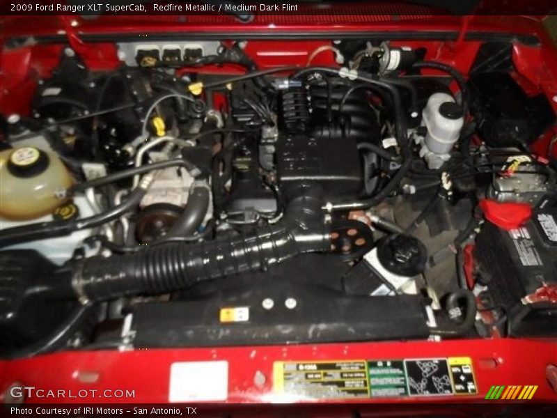Redfire Metallic / Medium Dark Flint 2009 Ford Ranger XLT SuperCab